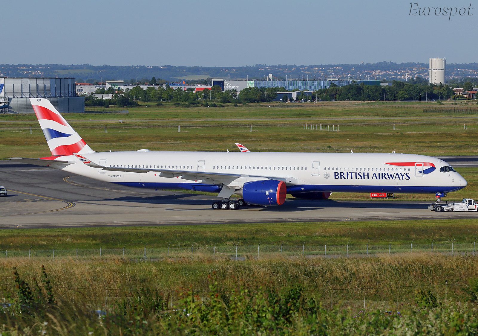 Fully painted British Airways A350-1000 spotted at Airbus production ...